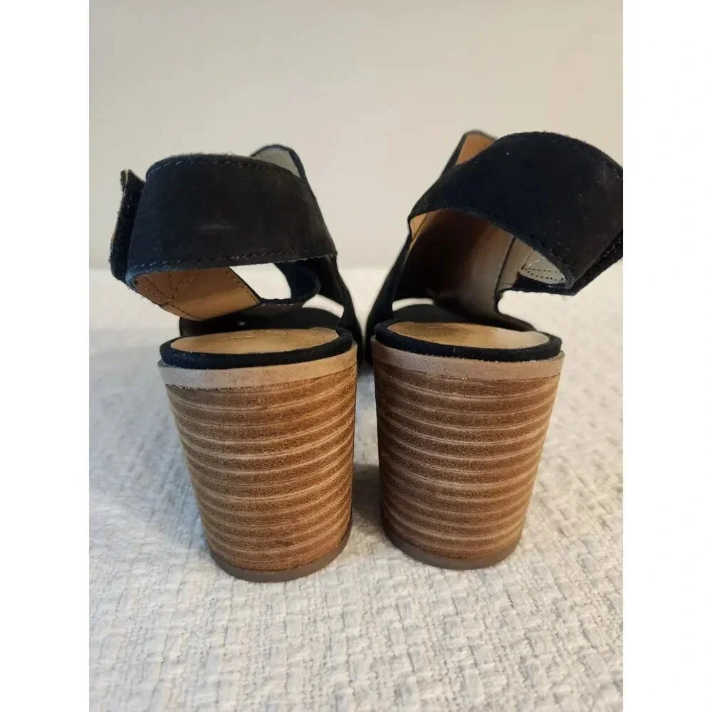 Franco Sarto Sling Back Peep Toe Helix Sandals - 8.5 - Picture 3 of 8